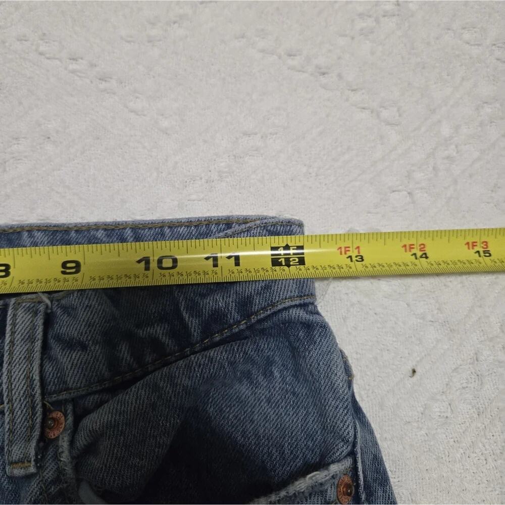 BDG Urban Outfitters Pax Straight Leg Destroyed Denim Jeans 25/32 thrashed - Picture 4 of 6